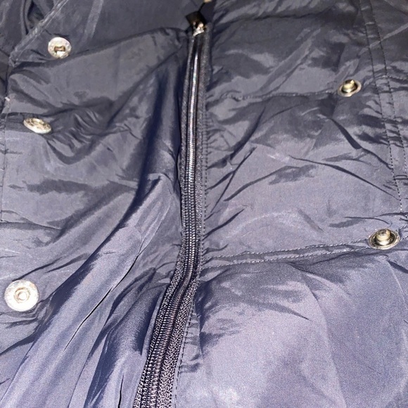 Zara Quilted Puffer Jacket Water Resistant Full Zip Down Black Gorpcore - Picture 4 of 6